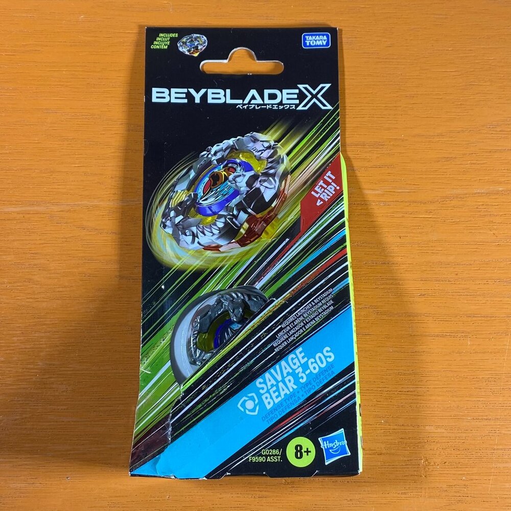 Hasbro Beyblade X Savage Bear 3-60S NEW & SEALED
